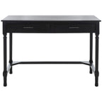 Escritorio de 2 cajones (Negro / Gris Topo / Gris Desgastado / Blanco) – 1 persona