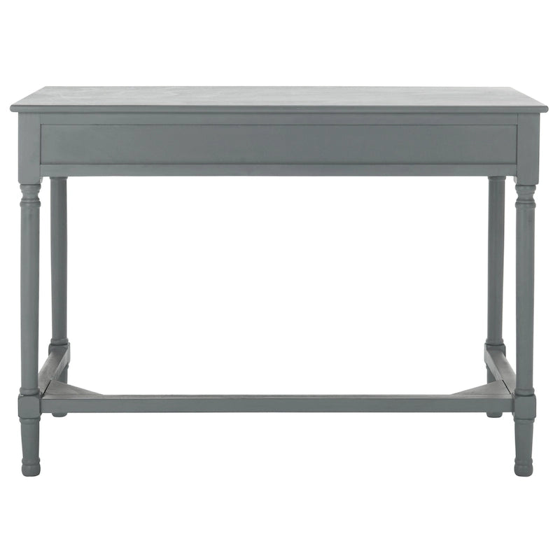 Escritorio de 2 cajones (Negro / Gris Topo / Gris Desgastado / Blanco) – 1 persona