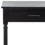Escritorio de 2 cajones (Negro / Gris Topo / Gris Desgastado / Blanco) – 1 persona