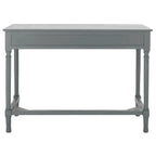 Escritorio de 2 cajones (Negro / Gris Topo / Gris Desgastado / Blanco) – 1 persona