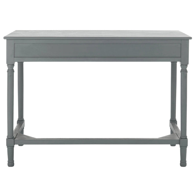 Escritorio de 2 cajones (Negro / Gris Topo / Gris Desgastado / Blanco) – 1 persona