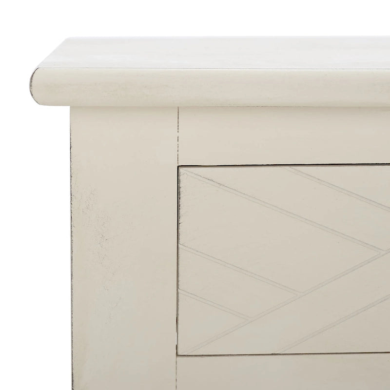 Escritorio de 2 cajones (Negro / Gris Topo / Gris Desgastado / Blanco) – 1 persona