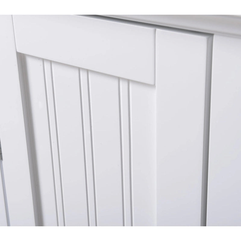 Mueble Esquinero de Cocina Blanco – 2 Puertas, 3 Estantes, 1 Persona