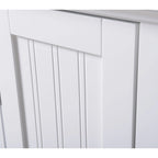 Mueble Esquinero de Cocina Blanco – 2 Puertas, 3 Estantes, 1 Persona