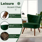 Sillón decorativo de terciopelo (gris / camel / negro / verde / azul verdoso / marrón / amarillo / azul / rosa palo / naranja), de una plaza