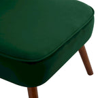 Sillón decorativo de terciopelo (gris / camel / negro / verde / azul verdoso / marrón / amarillo / azul / rosa palo / naranja), de una plaza