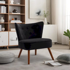 Sillón decorativo de terciopelo (gris / camel / negro / verde / azul verdoso / marrón / amarillo / azul / rosa palo / naranja), de una plaza