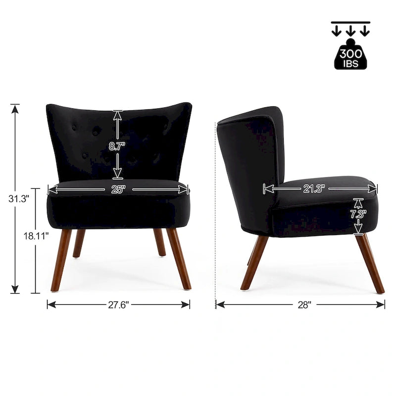 Sillón decorativo de terciopelo (gris / camel / negro / verde / azul verdoso / marrón / amarillo / azul / rosa palo / naranja), de una plaza
