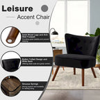 Sillón decorativo de terciopelo (gris / camel / negro / verde / azul verdoso / marrón / amarillo / azul / rosa palo / naranja), de una plaza
