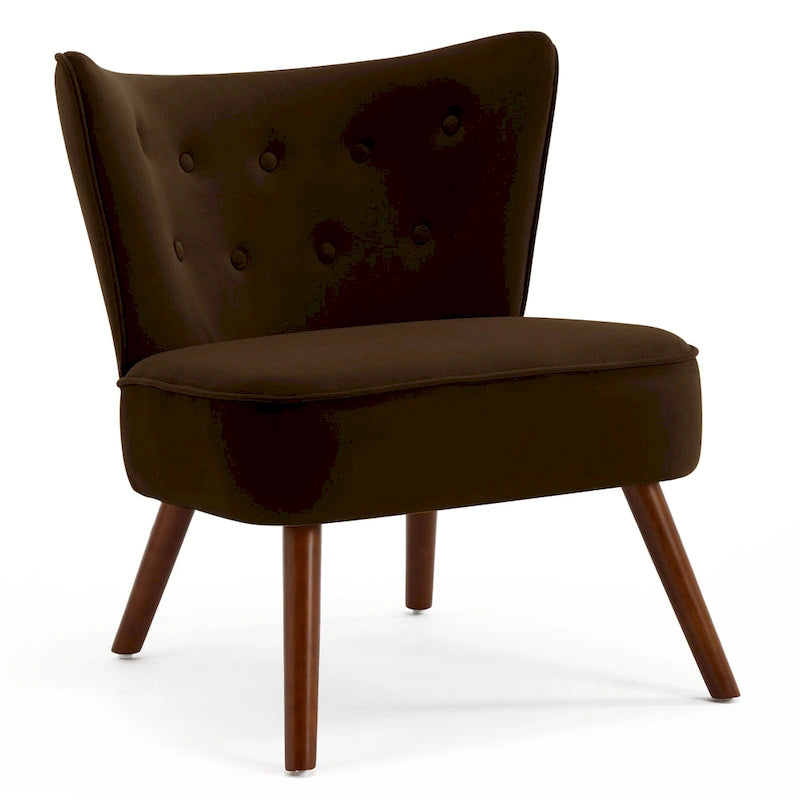 Sillón decorativo de terciopelo (gris / camel / negro / verde / azul verdoso / marrón / amarillo / azul / rosa palo / naranja), de una plaza
