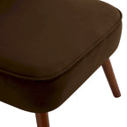 Sillón decorativo de terciopelo (gris / camel / negro / verde / azul verdoso / marrón / amarillo / azul / rosa palo / naranja), de una plaza