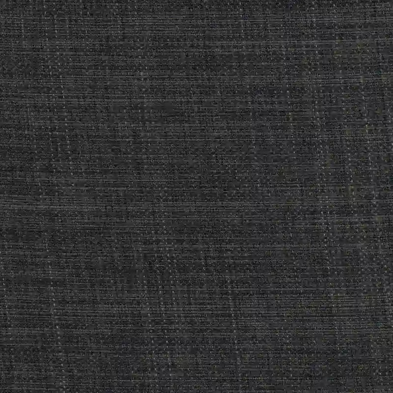 Banco tapizado decorativo de tela, gris/beige/azul – 1 persona