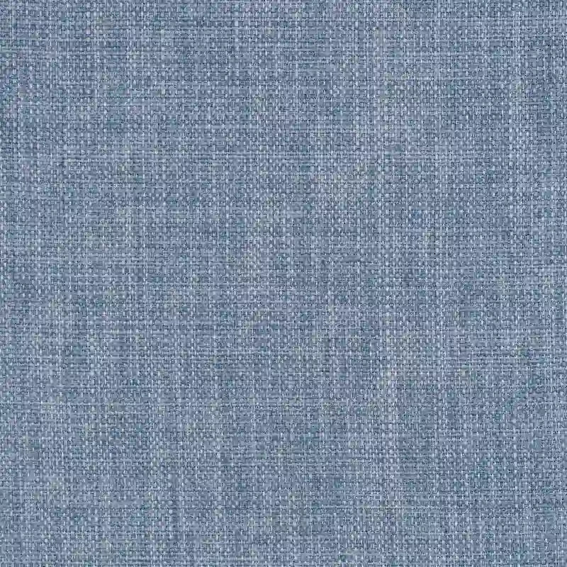 Banco tapizado decorativo de tela, gris/beige/azul – 1 persona