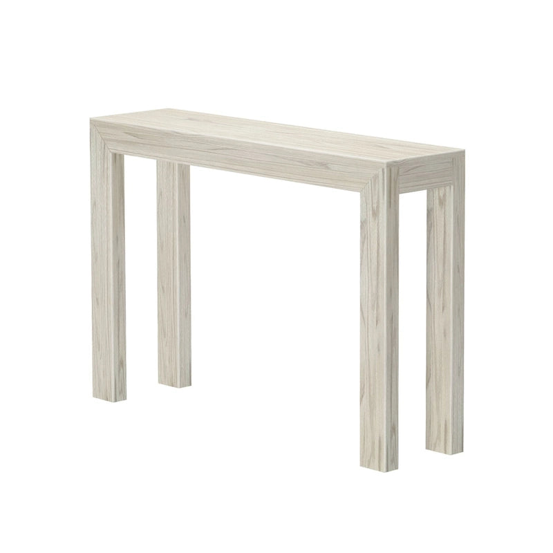 Consola moderna, 46", Madera maciza, Concha / Nogal / Pacana / Rubia / Blanco costero