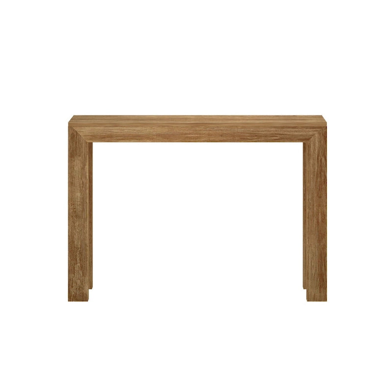 Consola moderna, 46", Madera maciza, Concha / Nogal / Pacana / Rubia / Blanco costero