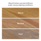 Consola moderna, 46", Madera maciza, Concha / Nogal / Pacana / Rubia / Blanco costero
