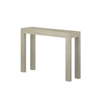 Consola moderna, 46", Madera maciza, Concha / Nogal / Pacana / Rubia / Blanco costero