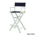 Silla Plegable de Director de 30 Pulgadas con Reposapiés – Varios Colores, 1 Persona