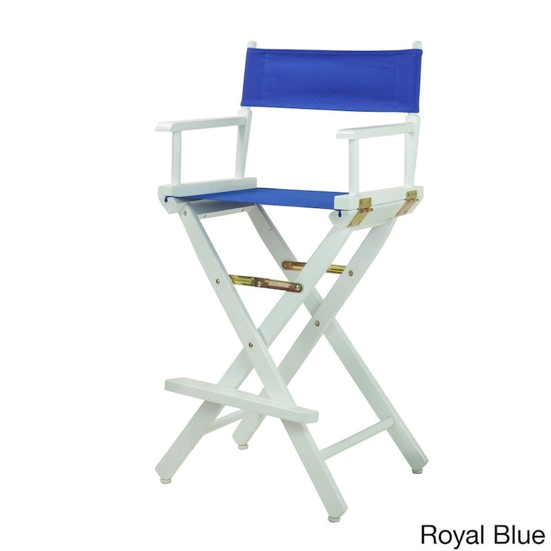 Silla Plegable de Director de 30 Pulgadas con Reposapiés – Varios Colores, 1 Persona