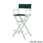 Silla Plegable de Director de 30 Pulgadas con Reposapiés – Varios Colores, 1 Persona