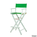 Silla Plegable de Director de 30 Pulgadas con Reposapiés – Varios Colores, 1 Persona