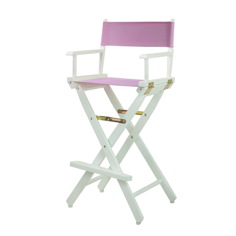 Silla Plegable de Director de 30 Pulgadas con Reposapiés – Varios Colores, 1 Persona
