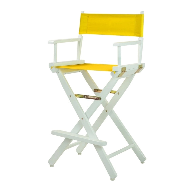 Silla Plegable de Director de 30 Pulgadas con Reposapiés – Varios Colores, 1 Persona