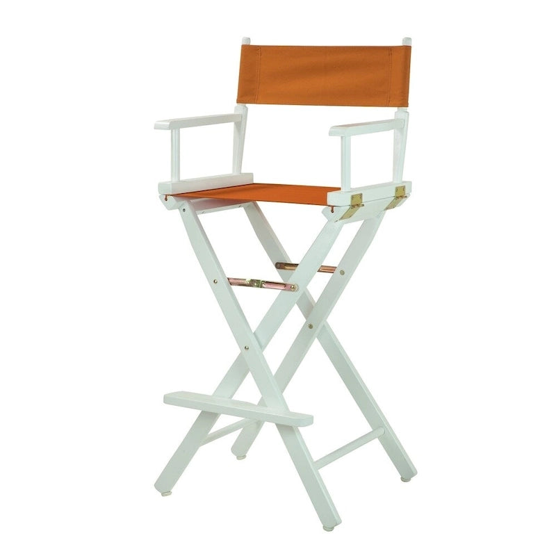 Silla Plegable de Director de 30 Pulgadas con Reposapiés – Varios Colores, 1 Persona