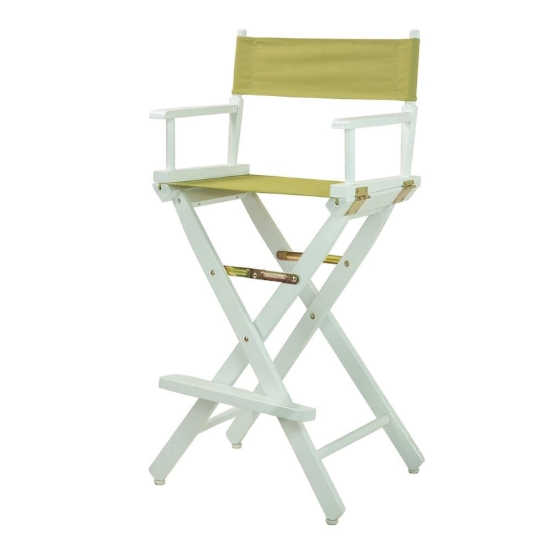 Silla Plegable de Director de 30 Pulgadas con Reposapiés – Varios Colores, 1 Persona