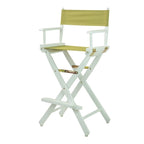 Silla Plegable de Director de 30 Pulgadas con Reposapiés – Varios Colores, 1 Persona