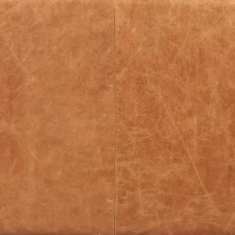 Sillón de cuero — Cuero italiano de plena flor, patas de nogal | Piedra Marrón / Negro Ónix / Tan Coñac / Marrón Chocolate | 1 Plaza