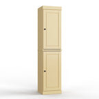 Mueble de baño de madera maciza en blanco / gris / azul verdoso / moca / negro — Cristal, esmerilado, estilo sólido o abierto, montaje para 1 persona